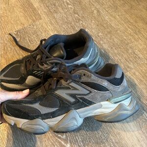 New Balance Black and Gray Athletic Shoes